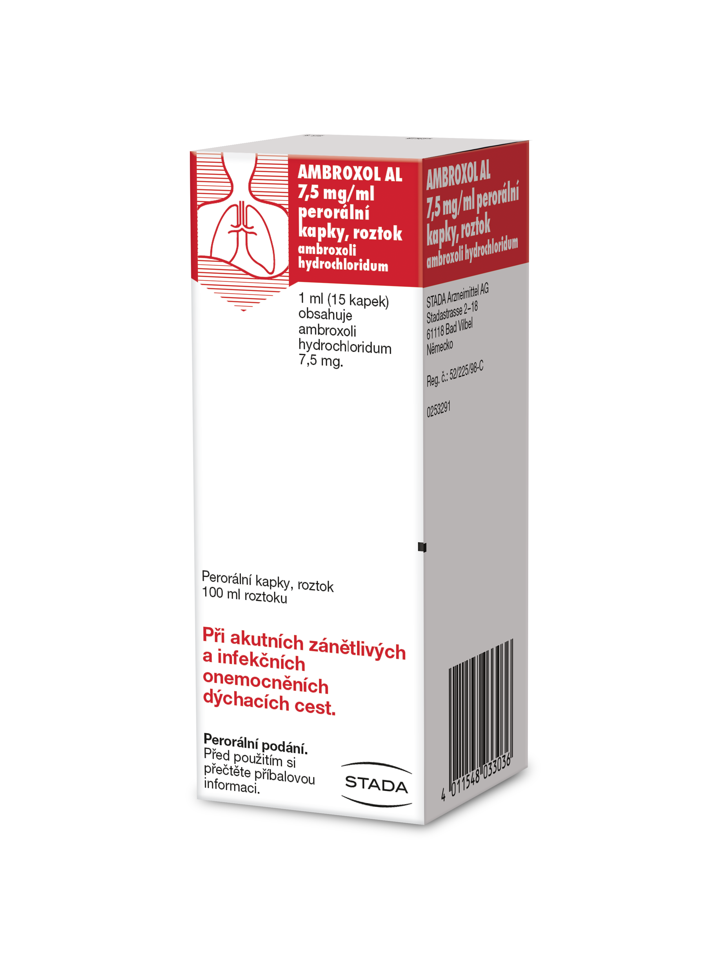 Ambroxol AL kapky 100 ml