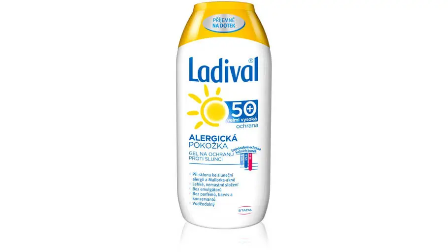 Ladival® gel alergická pokožka OF 50 +